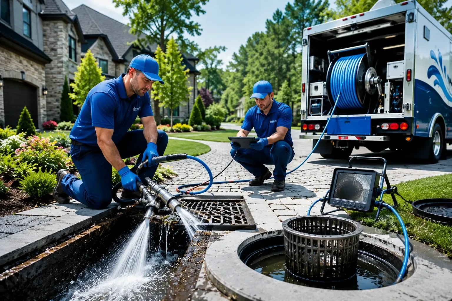 Local outdoor drain cleaning professionals in Zearing, IA