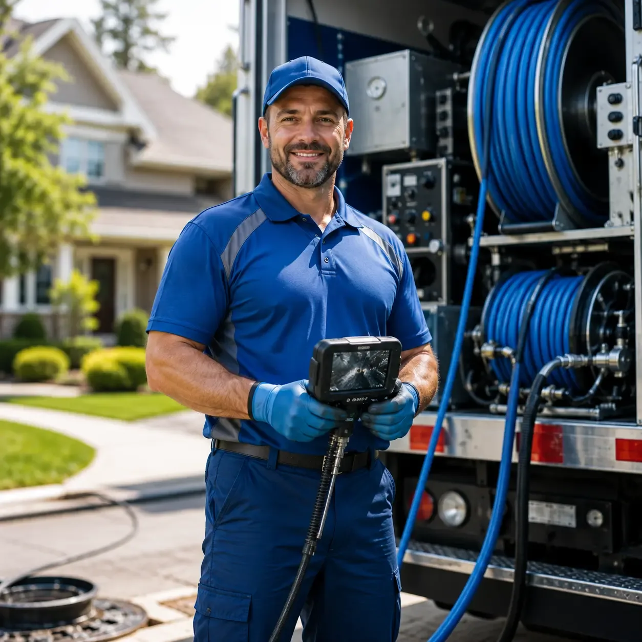 Local outdoor drain cleaning specialists in Zearing, IA